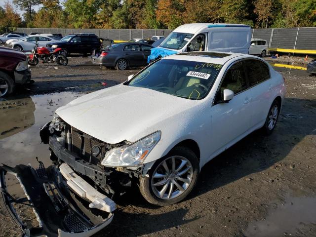 JNKCV61F99M351272 - 2009 INFINITI G37 WHITE photo 2