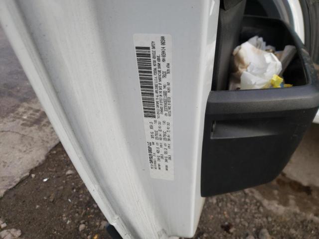 3C6TRVAG5EE116683 - 2014 RAM PROMASTER WHITE photo 10