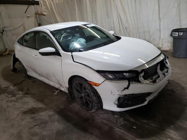 2HGFC2F83LH505820 - 2020 HONDA CIVIC SPOR WHITE photo 1