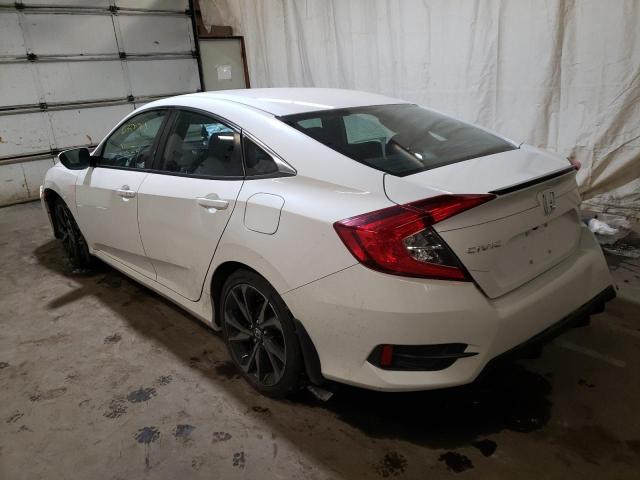 2HGFC2F83LH505820 - 2020 HONDA CIVIC SPOR WHITE photo 3