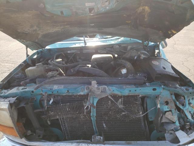 1FTHX26F2TEB66033 - 1996 FORD F250 TEAL photo 7