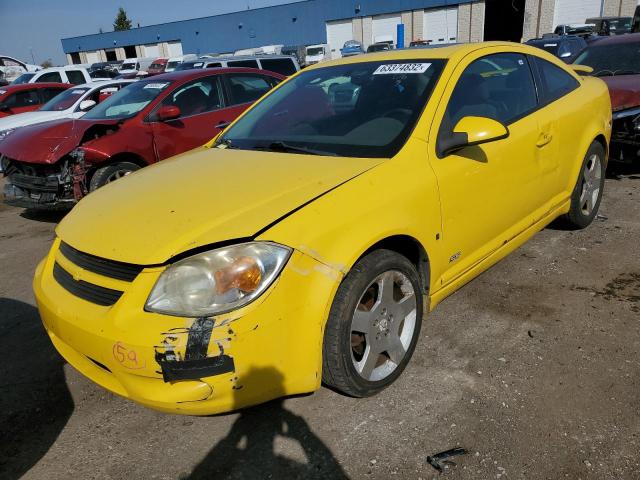 1G1AM15B967610321 - 2006 CHEVROLET COBALT SS YELLOW photo 2