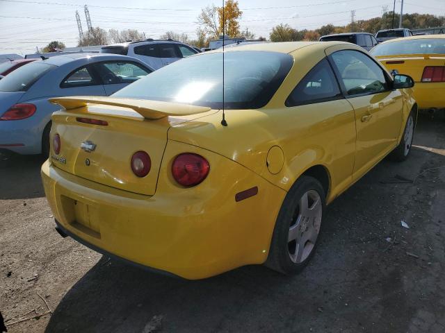 1G1AM15B967610321 - 2006 CHEVROLET COBALT SS YELLOW photo 4