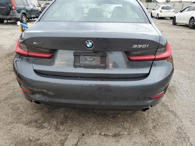 3MW5R7J08M8B81666 - 2021 BMW 330XI GRAY photo 6