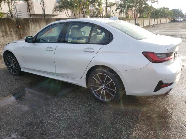 3MW5R1J07N8C22576 - 2022 BMW 330I WHITE photo 2