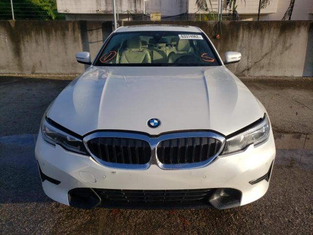 3MW5R1J07N8C22576 - 2022 BMW 330I WHITE photo 5