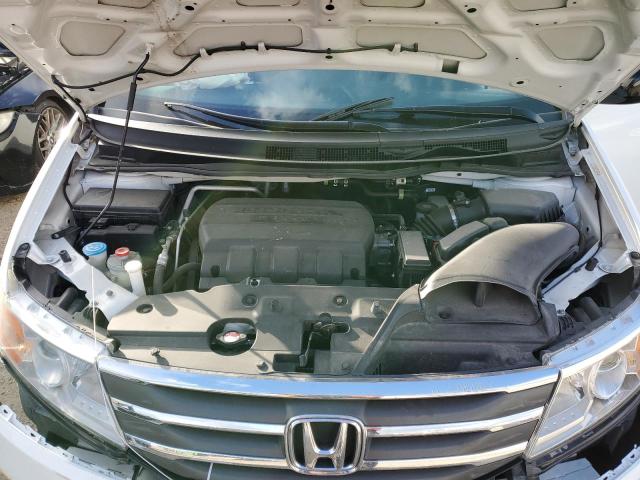 5FNRL5H65CB139082 - 2012 HONDA ODYSSEY EX WHITE photo 7