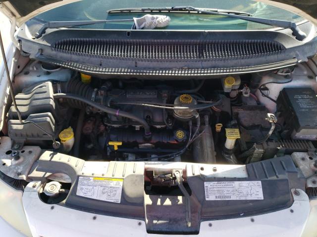 1C4GJ453X2B674945 - 2002 CHRYSLER VOYAGER LX WHITE photo 7