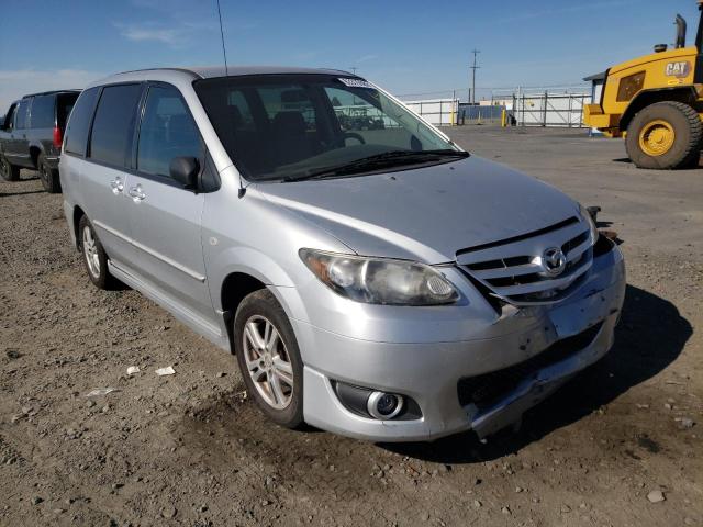 JM3LW28A340505693 - 2004 MAZDA MPV VAN SILVER photo 1