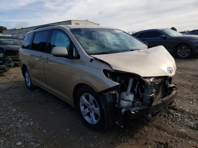 5TDKK3DC8BS155467 - 2011 TOYOTA SIENNA LE GOLD photo 1