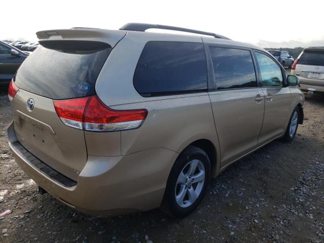 5TDKK3DC8BS155467 - 2011 TOYOTA SIENNA LE GOLD photo 4