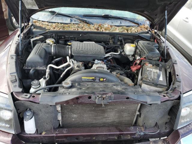 1D7HE58N45S126977 - 2005 DODGE DAKOTA QUA BURGUNDY photo 7