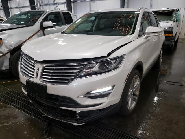 5LMTJ3DH7GUJ18697 - 2016 LINCOLN MKC RESERV WHITE photo 2