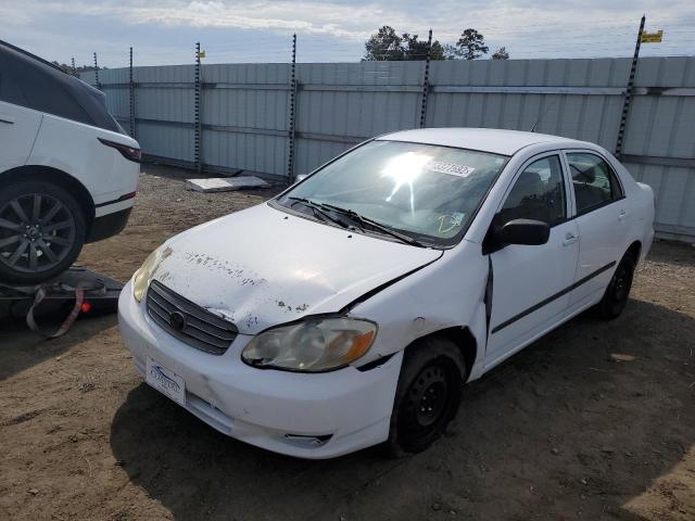 2T1BR32EX4C189261 - 2004 TOYOTA COROLLA CE WHITE photo 2