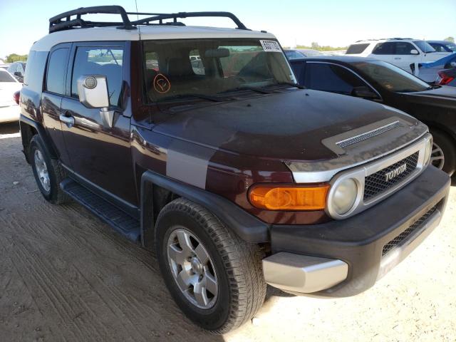 JTEZU11F470010590 - 2007 TOYOTA FJ CRUISER MAROON photo 1