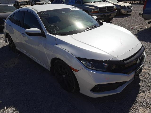 19XFC2F87LE204235 - 2020 HONDA CIVIC SPOR WHITE photo 1