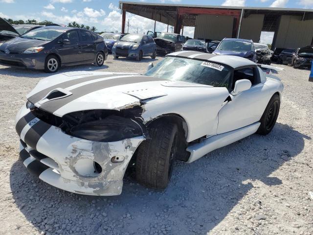 1B3BR65EXTV100119 - 1996 DODGE VIPER RT-1 WHITE photo 2