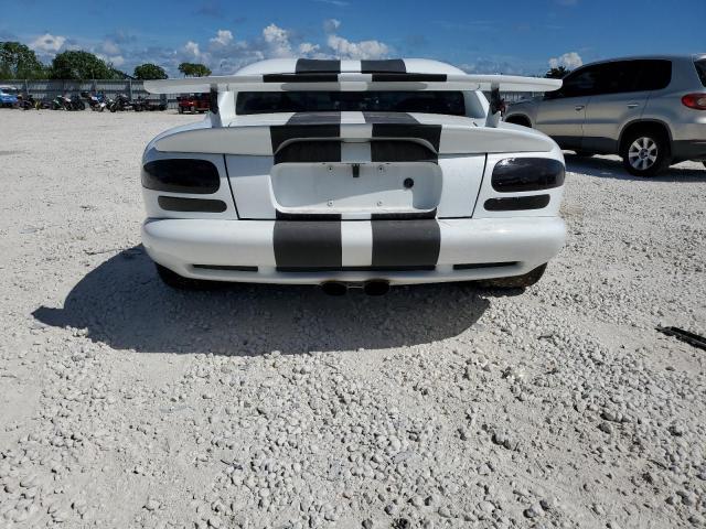 1B3BR65EXTV100119 - 1996 DODGE VIPER RT-1 WHITE photo 6