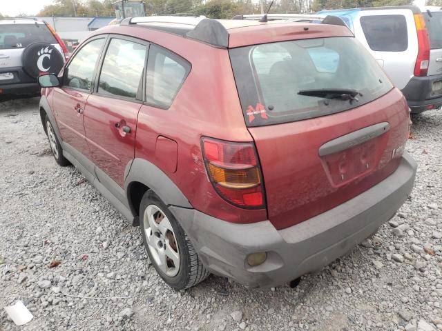 5Y2SL63825Z468416 - 2005 PONTIAC VIBE ORANGE photo 3