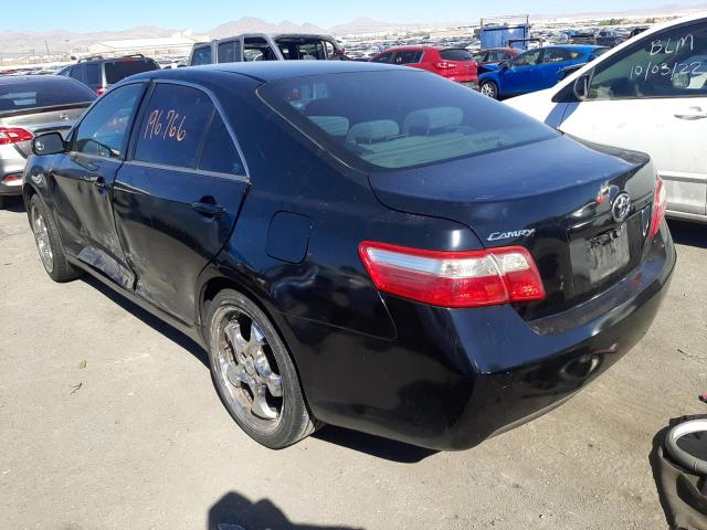 4T1BE46K48U251579 - 2008 TOYOTA CAMRY CE BLACK photo 3