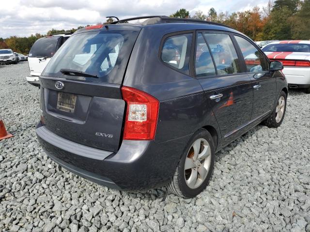 KNAFG526687186180 - 2008 KIA RONDO LX GRAY photo 4