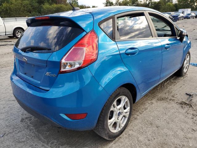 3FADP4EJ3GM150574 - 2016 FORD FIESTA SE BLUE photo 4