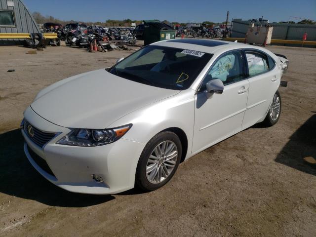 JTHBK1GG0E2091387 - 2014 LEXUS ES 350 WHITE photo 2