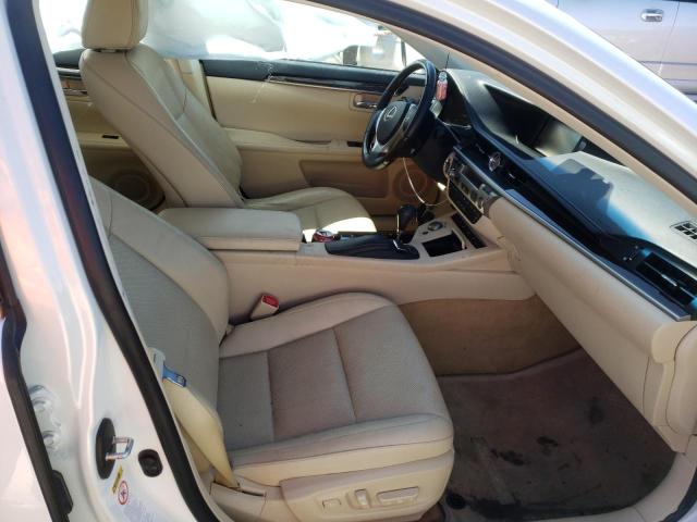 JTHBK1GG0E2091387 - 2014 LEXUS ES 350 WHITE photo 5