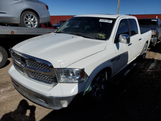 1C6RR7VM5FS552440 - 2015 RAM 1500 LARAM WHITE photo 2