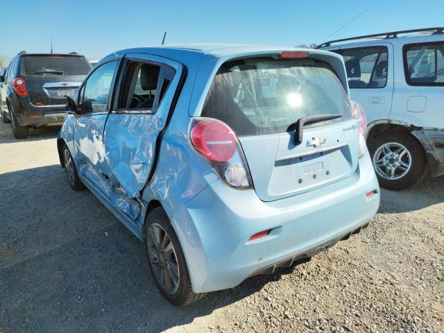 KL8CL6S01FC739821 - 2015 CHEVROLET SPARK EV 2 BLUE photo 3