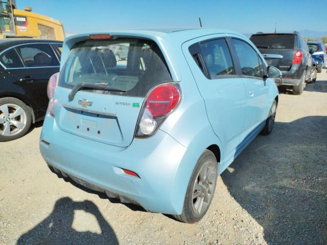 KL8CL6S01FC739821 - 2015 CHEVROLET SPARK EV 2 BLUE photo 4