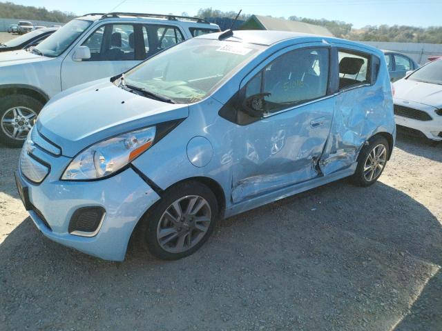 KL8CL6S01FC739821 - 2015 CHEVROLET SPARK EV 2 BLUE photo 9