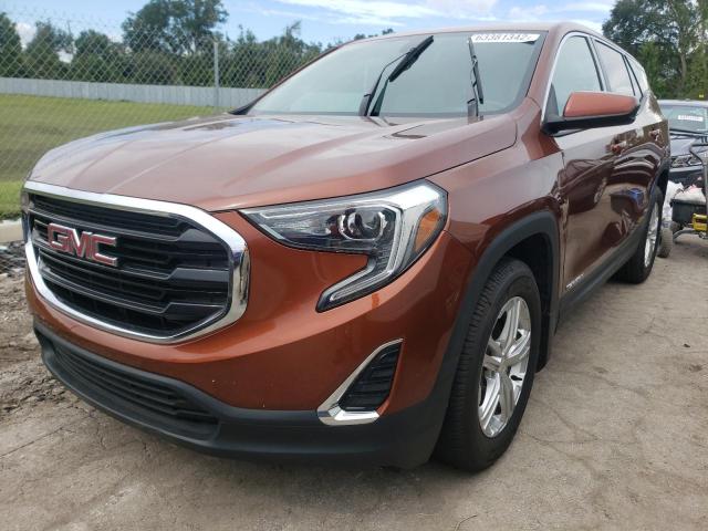 3GKALMEV2KL318428 - 2019 GMC TERRAIN SL ORANGE photo 2