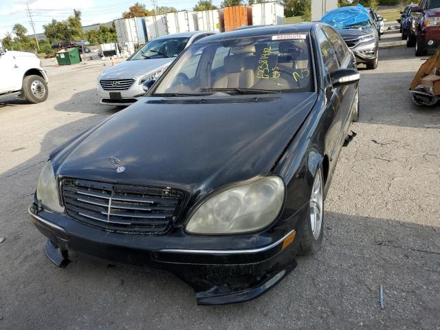 WDBNG76J03A370632 - 2003 MERCEDES-BENZ S 600 BLACK photo 9