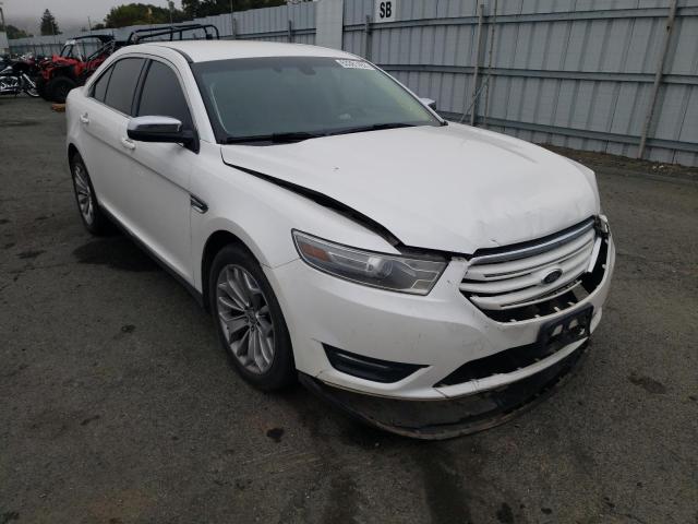 1FAHP2F83DG235034 - 2013 FORD TAURUS LIM WHITE photo 1