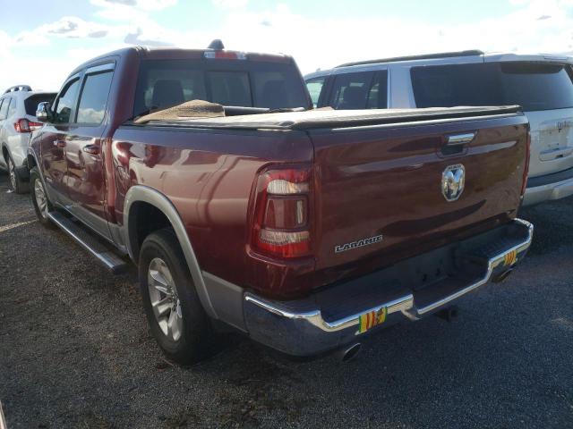 1C6RREJT7KN617508 - 2019 RAM 1500 LARAM BURGUNDY photo 3