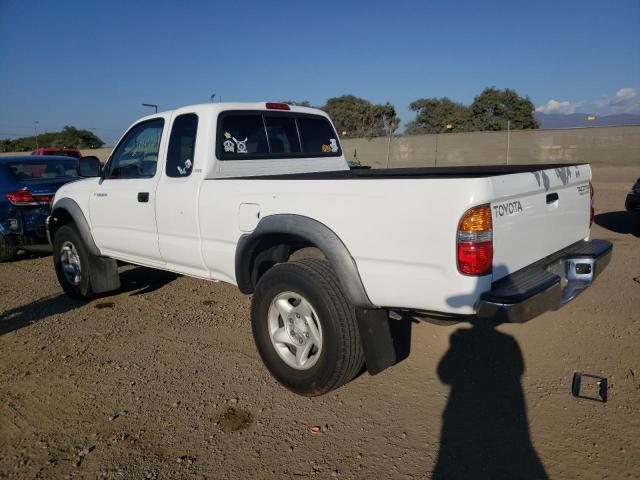 5TESN92N12Z041067 - 2002 TOYOTA TACOMA XTR WHITE photo 3