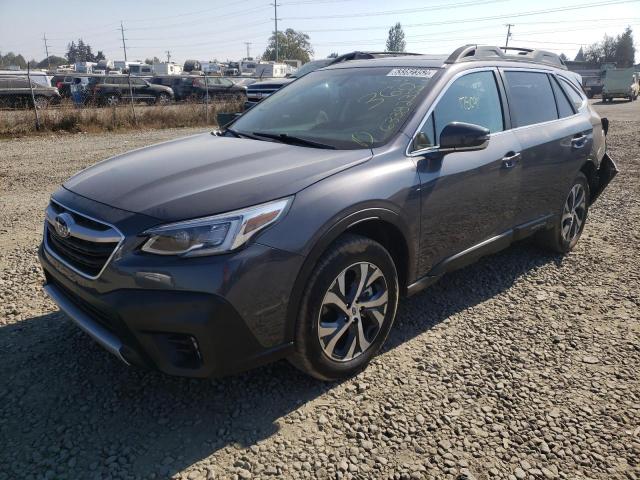 4S4BTANC0N3109147 - 2018 SUBARU OUTBACK LI GRAY photo 2