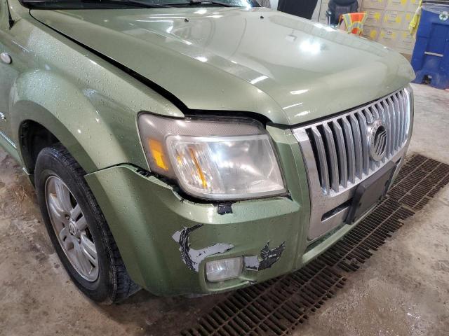 4M2CU971X8KJ14358 - 2008 MERCURY MARINER PR GREEN photo 9