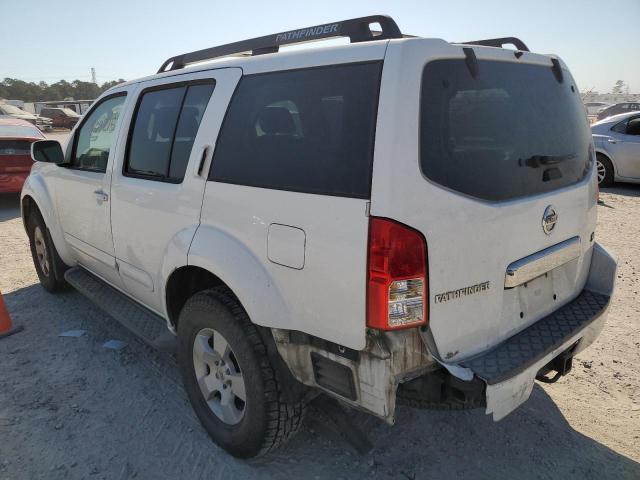 5N1AR18U57C615378 - 2007 NISSAN PATHFINDER WHITE photo 3