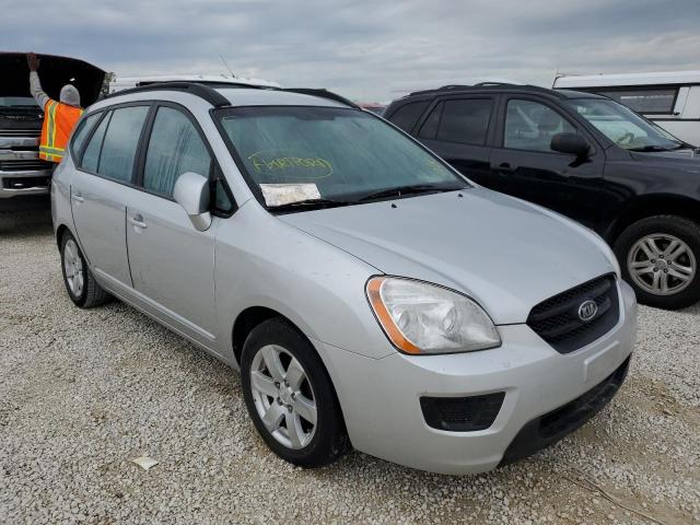 KNAFG525987197620 - 2008 KIA RONDO BASE SILVER photo 1