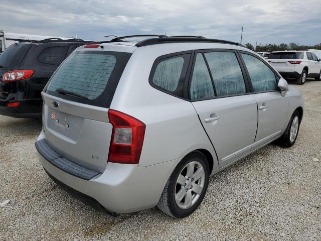 KNAFG525987197620 - 2008 KIA RONDO BASE SILVER photo 4