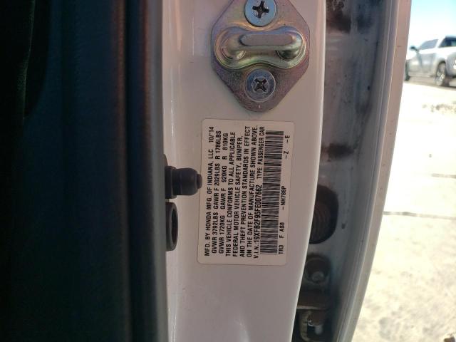 19XFB2F95FE007662 - 2015 HONDA CIVIC EXL Ağ foto 10