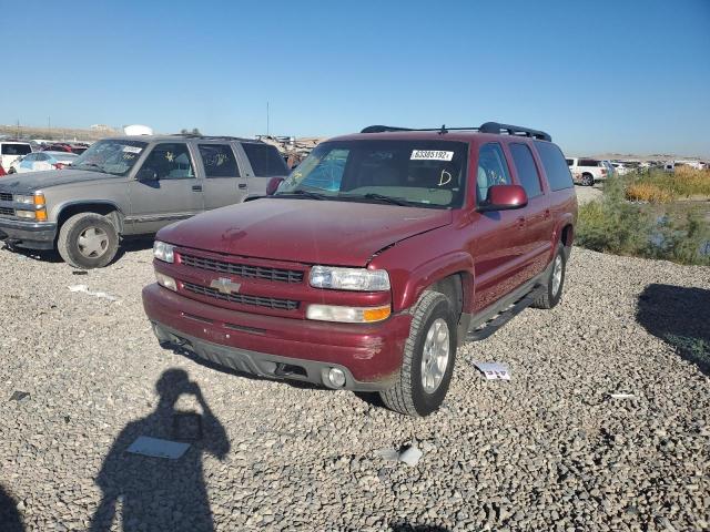 3GNFK16Z96G119595 - 2006 CHEVROLET SUBURBAN K MAROON photo 2