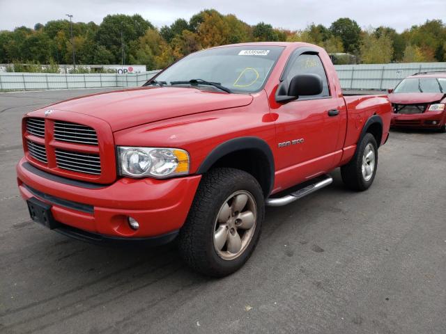 1D7HU16D63J597232 - 2003 DODGE RAM 1500 S RED photo 2