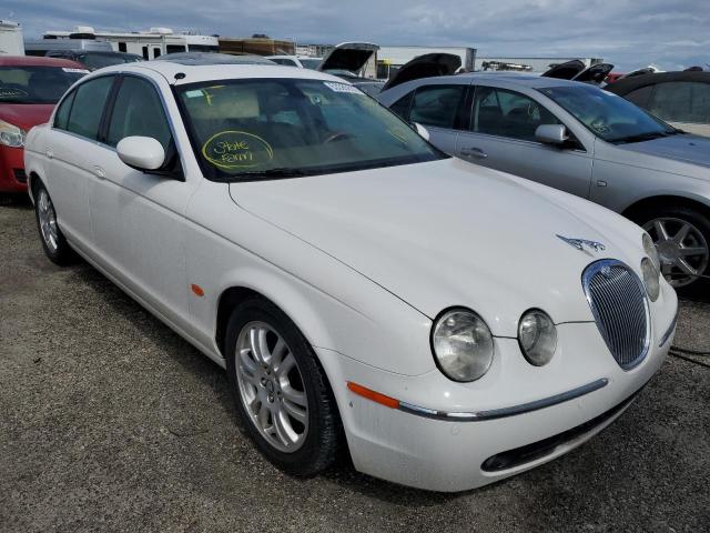 SAJWA01T05FN44407 - 2005 JAGUAR S-TYPE WHITE photo 1