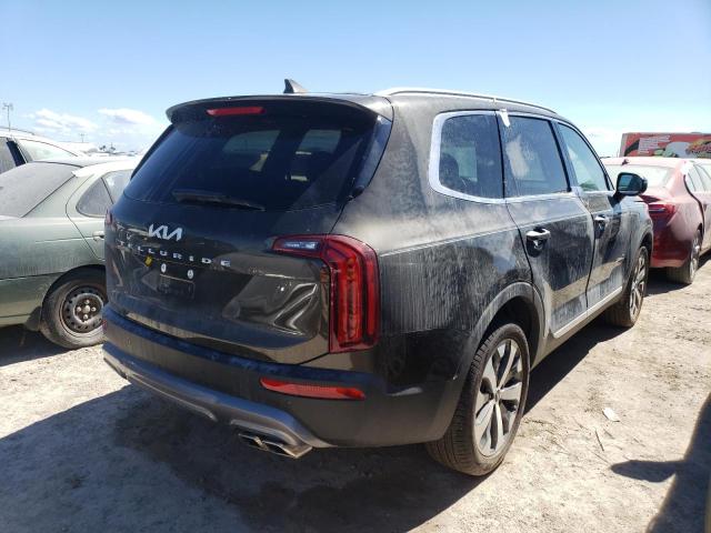 5XYP64HC6NG292824 - 2022 KIA TELLURIDE GREEN photo 4