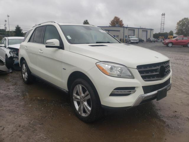 4JGDA5HB4CA025754 - 2012 MERCEDES-BENZ ML 350 4MA WHITE photo 1