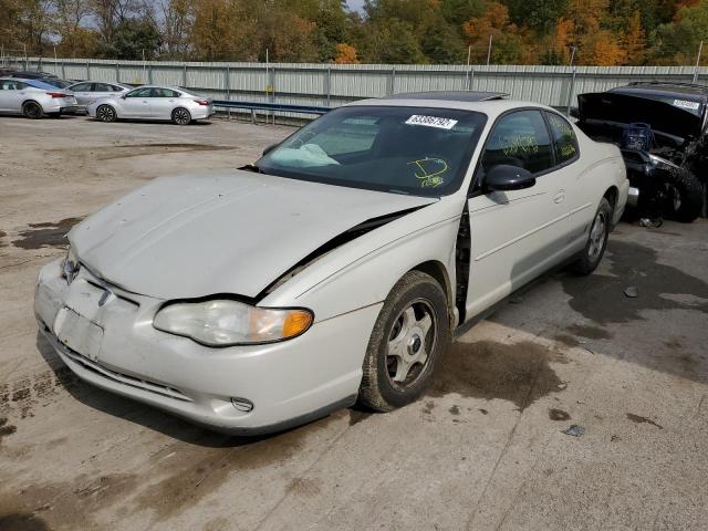 2G1WW12E239317806 - 2003 CHEVROLET MONTE CARL თეთრი ფოტო 2