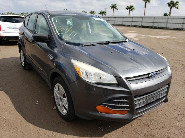 1FMCU0F76GUC20456 - 2016 FORD ESCAPE S GRAY photo 1